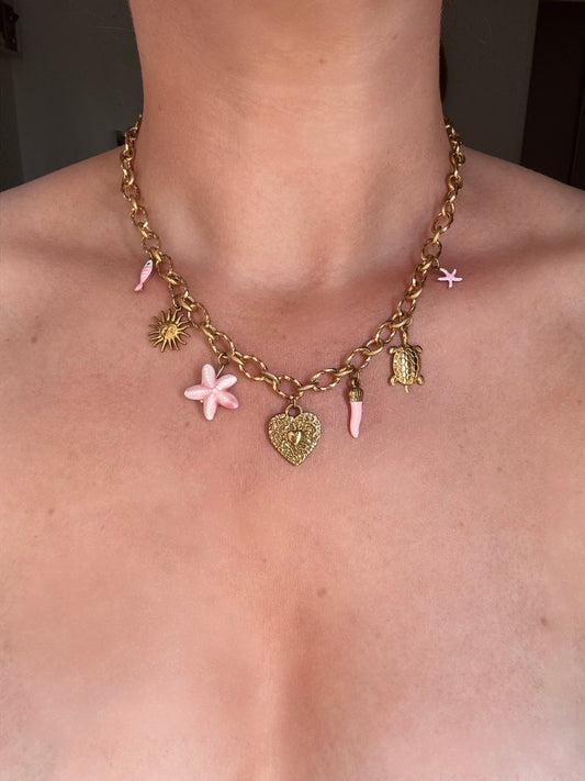 Collier charms