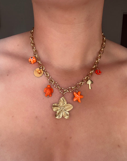 Collier charms