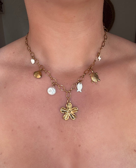 Collier charms